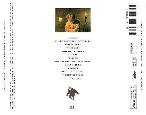 Anne Clark : The Law Is An Anagram Of Wealth (CD, Album)