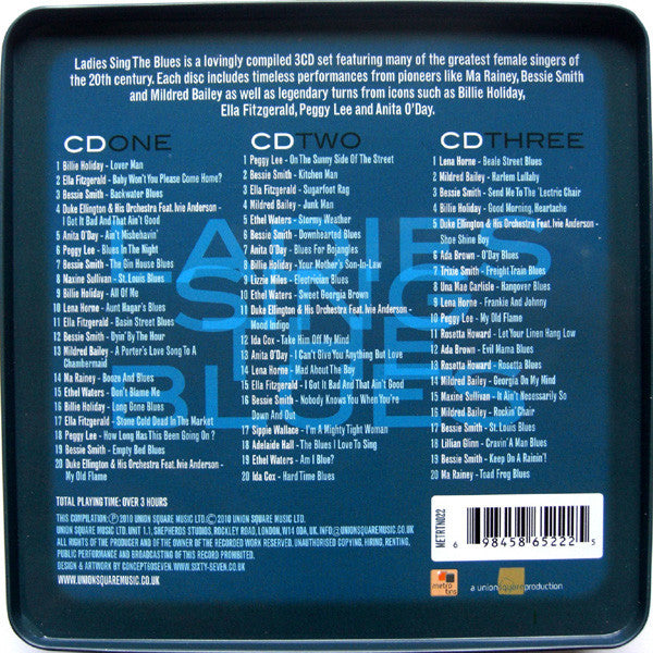 Various : Ladies Sing The Blues (3xCD, Comp + Box, Met)