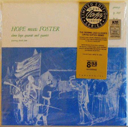 Elmo Hope Quartet And Quintet* Featuring Frank Foster : Hope Meets Foster (LP, Album, Ltd, RE, RM)