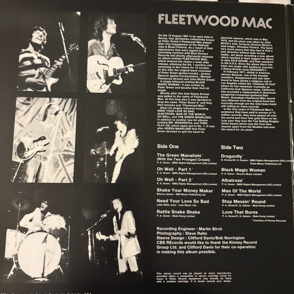 Fleetwood Mac : Fleetwood Mac's Greatest Hits (LP, Comp, RE, RP, Gat)