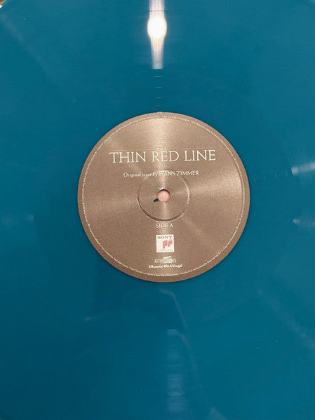 Hans Zimmer : The Thin Red Line (Original Motion Picture Soundtrack) (2xLP, Album, Dlx, Ltd, Num, RE, Aqu)