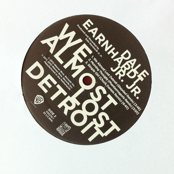 Dale Earnhardt Jr. Jr. : We Almost Lost Detroit (12", EP, RSD, Ltd)