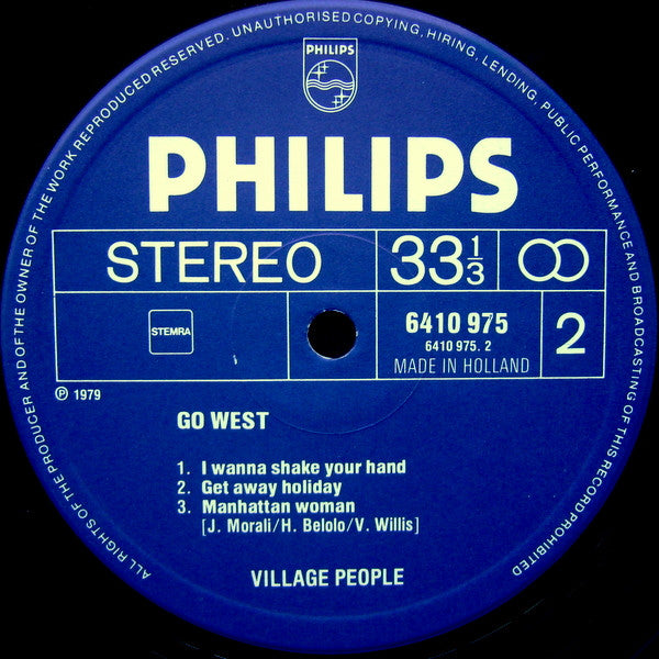 Village People : Go West (LP, Album)