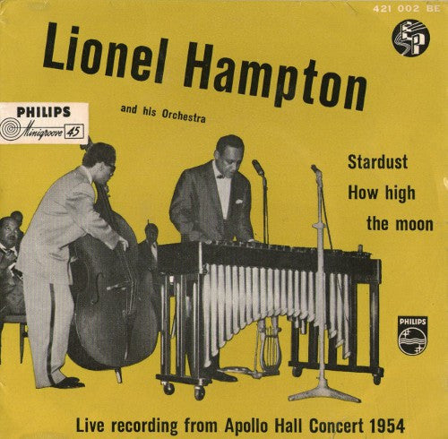 Lionel Hampton And His Orchestra : Live Recording From Apollo Hall Concert 1954 (7", EP, Mono)