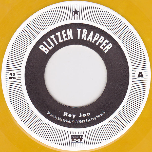 Blitzen Trapper : Hey Joe / Skirts On Fire (7", RSD, Single, Ltd, Yel)