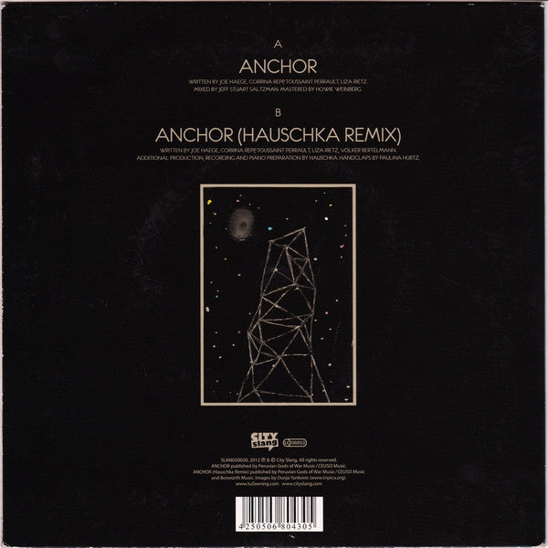Tu Fawning : Anchor (7", Ltd)
