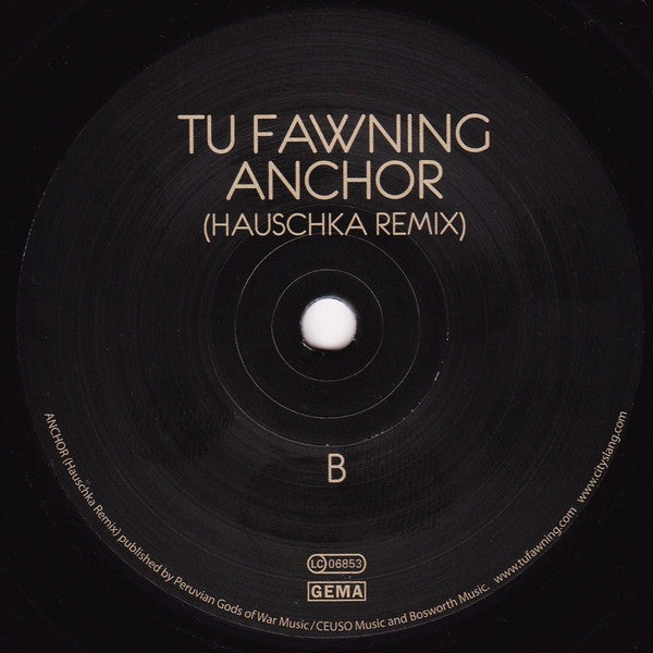 Tu Fawning : Anchor (7", Ltd)
