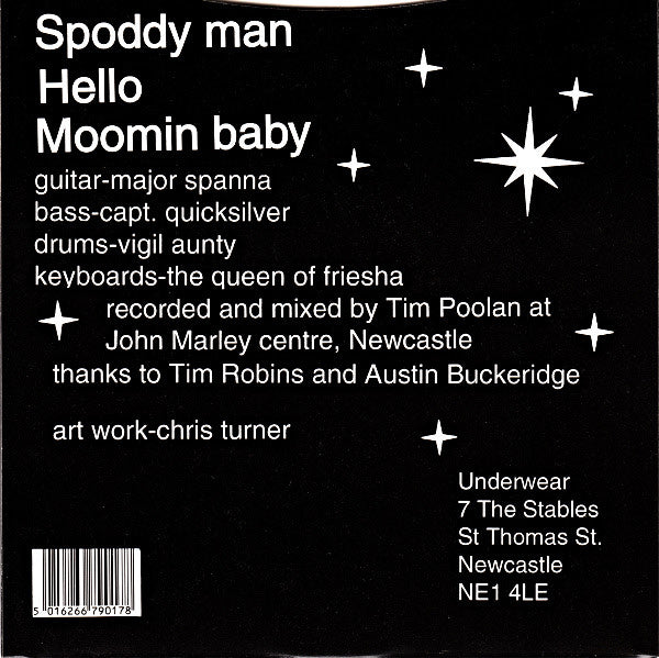 Delicate Vomit : Hello Spoddy Moomin (7", Yel)
