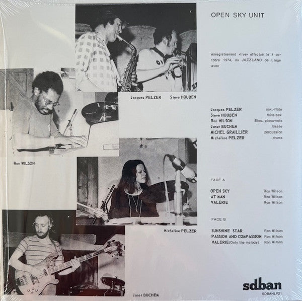 Open Sky Unit : Open Sky Unit (LP, Album, Ltd, RE + 7", Single, RE)