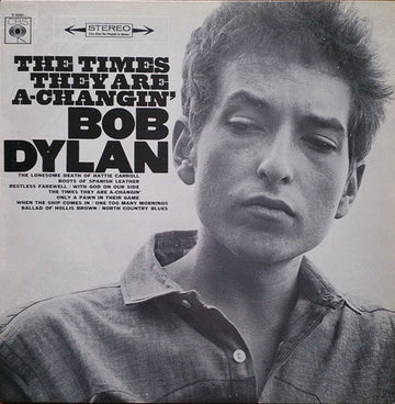 Bob Dylan : The Times They Are A-Changin' (LP, Album, RE)