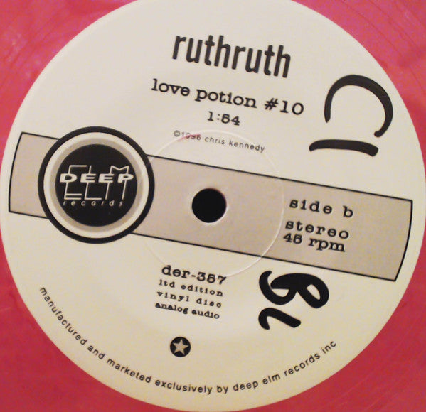 Ruth Ruth : Brainiac (7", Ltd, Pin)