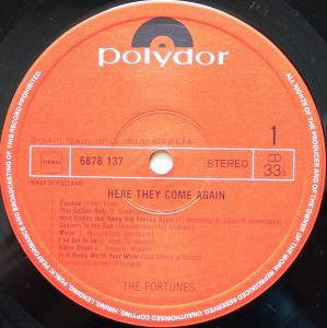 The Fortunes : Here They Come Again (LP, Comp)