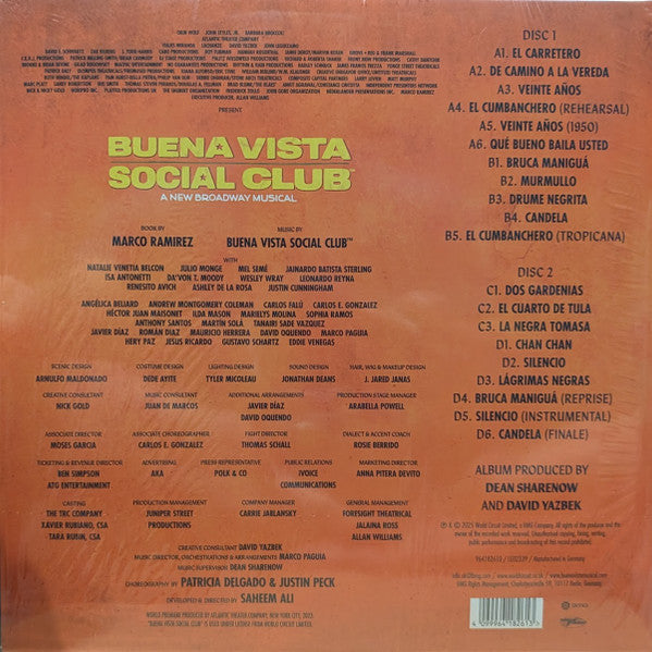 Original Broadway Cast of Buena Vista Social Club : Buena Vista Social Club: A New Broadway Musical (Original Broadway Cast Recording) (2xLP, Album)