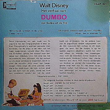 Piet Ekel, Helen Shepherd & De Nieuwkoopse Plassertjes : Het Verhaal Van Dumbo (7")