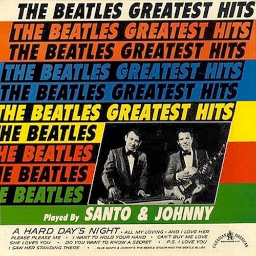 Santo & Johnny : The Beatles Greatest Hits (LP, Album, Mono)