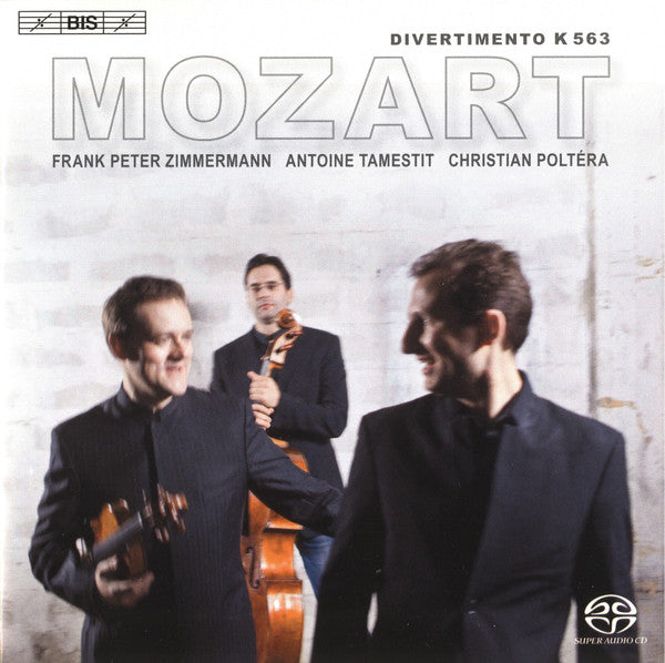 Wolfgang Amadeus Mozart, Frank Peter Zimmermann, Antoine Tamestit, Christian Poltéra : Divertimento K 563 (SACD, Hybrid, Multichannel, Album)