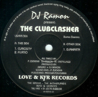 DJ Ramon Present: The Clubclasher : Curiosity (12")