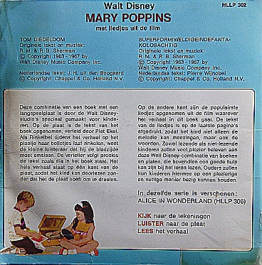 Various : Het Verhaal Van Mary Poppins (7")