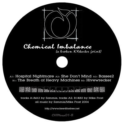 Mike Frost / Sam-C : The Breath Of Heavy Machines (12")