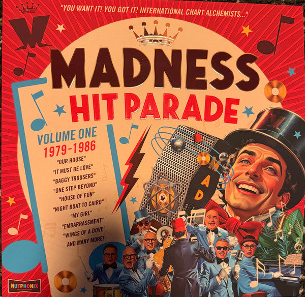 Madness : Hit Parade 1979-2024 (2xLP, Comp, Red + 2xLP, Comp, Blu + Box)