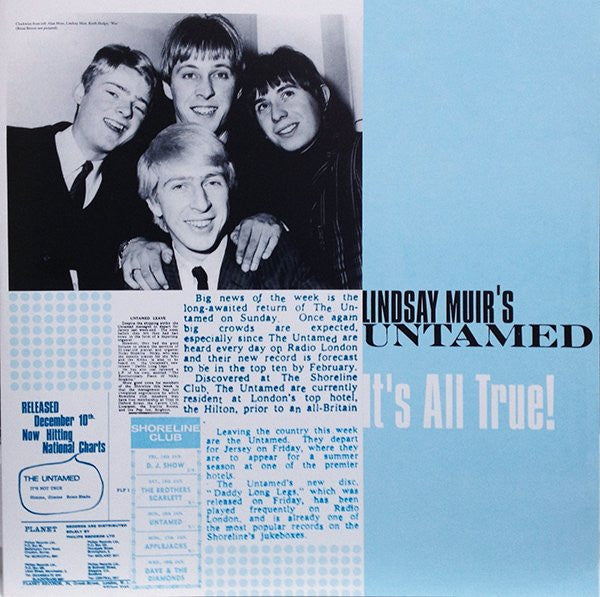 Lindsay Muir's Untamed : It's All True! (LP, Comp)