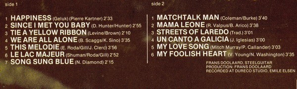 Frans Doolaard : Steelguitar (LP, Album)