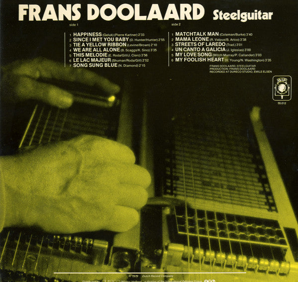 Frans Doolaard : Steelguitar (LP, Album)