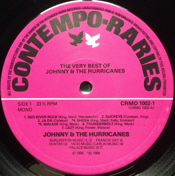 Johnny And The Hurricanes : The Very Best Of (2xLP, Comp, Mono)
