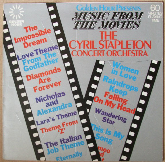 The Cyril Stapleton Concert Orchestra : Golden Hour Presents Music From The Movies (LP)