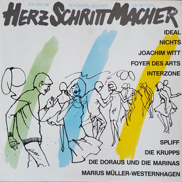 Various : Herz Schritt Macher (Ich Bin Die Schönste, Ich Tanz Am Besten ...) (LP, Comp)