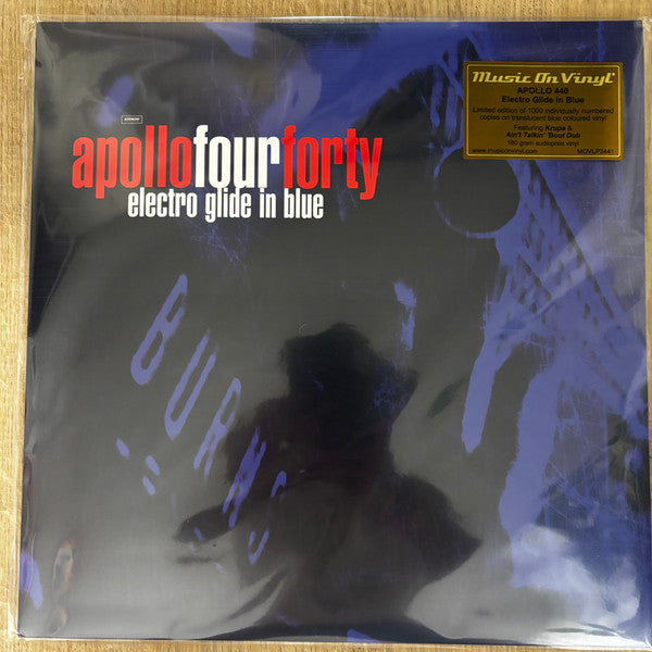 Apollo Four Forty* : Electro Glide In Blue (2x12", Album, Ltd, Num, RE, Blu)