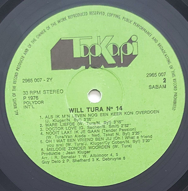 Will Tura : N° 14 (LP, Album)