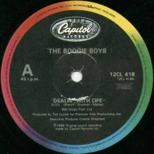 The Boogie Boys* : Dealin' With Life / A Fly Girl (12")