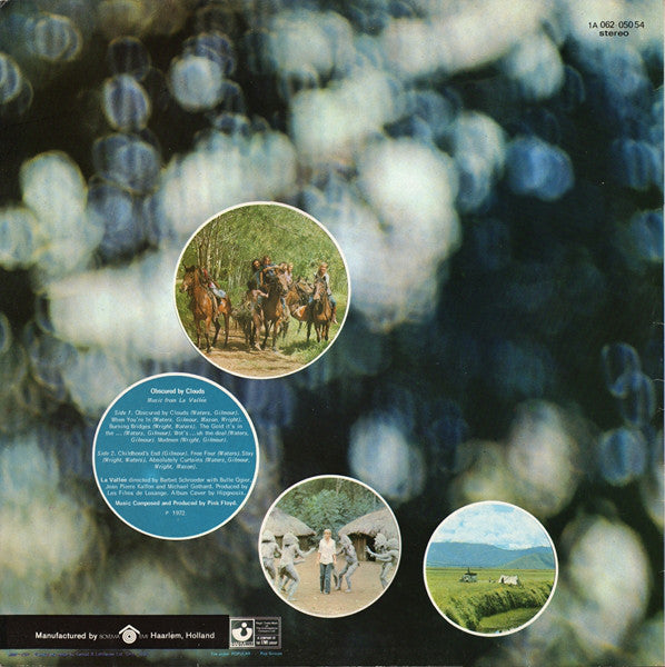 Pink Floyd : Obscured By Clouds (LP, Album, RE)