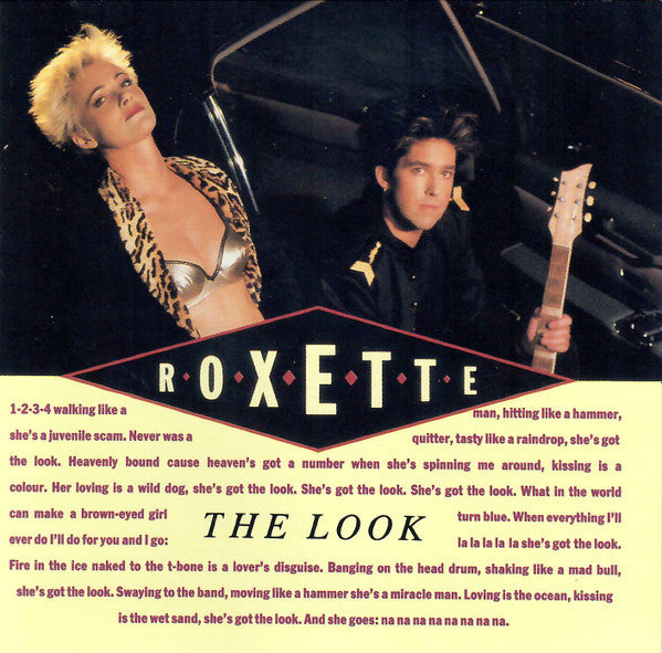 Roxette : The Look (CD, Single, Promo)