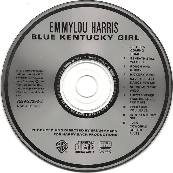 Emmylou Harris : Blue Kentucky Girl (CD, Album)