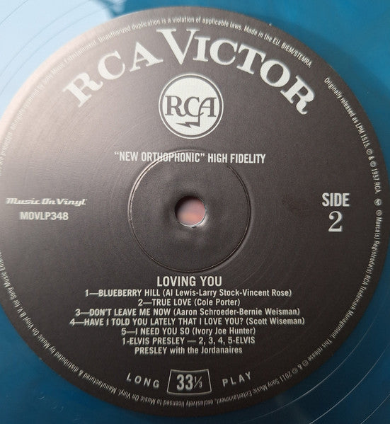Elvis Presley : Loving You (LP, Album, Mono, Ltd, Num, RE, 180)
