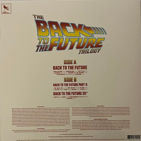 Alan Silvestri : The Back To The Future Trilogy (LP, RSD, Bro)