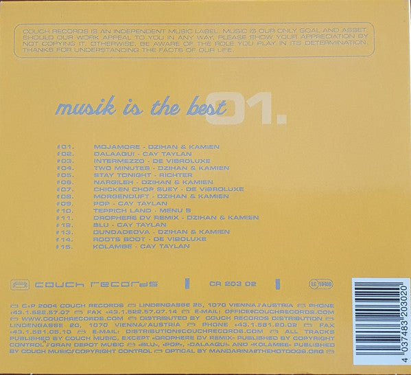 Various : Musik Is The Best 01 (CD, Comp)
