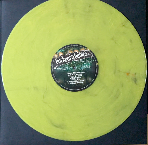 Backyard Babies : Live Live In Paris (LP, Ltd, Num, Yel)