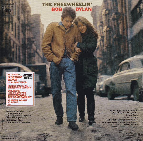 Bob Dylan : The Freewheelin' Bob Dylan (LP, Album, RSD, Mono, RE, Opt)