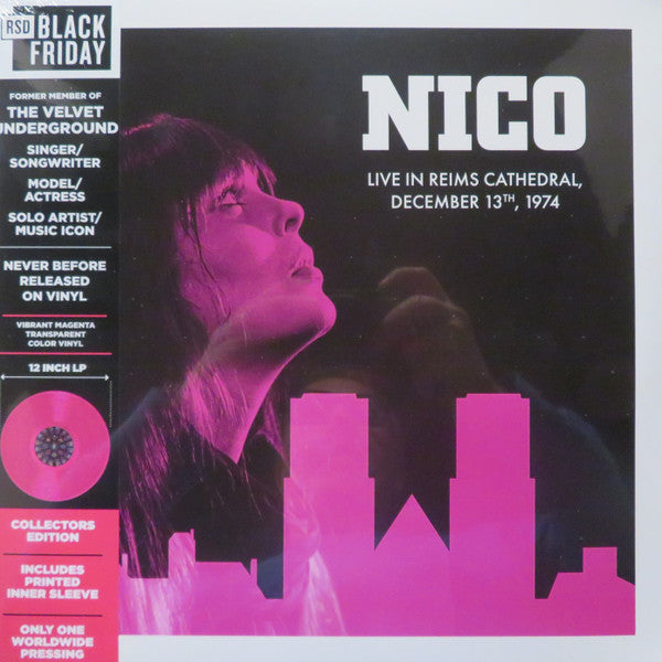 Nico (3) : Live In Reims Cathedral December 13th, 1974 (LP, Album, RSD, Vib)