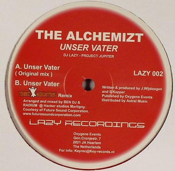 The Alchemizt : Unser Vater (12", Red)