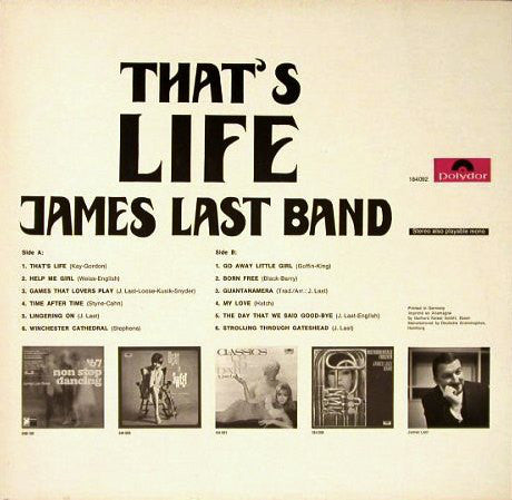 James Last-Band* : That's Life (LP, Album)