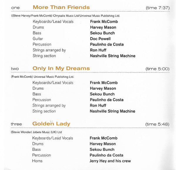 Frank McComb : The Truth Vol. 2 (CD, Album)