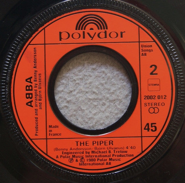 ABBA : Super Trouper / The Piper (7", Single, Inj)