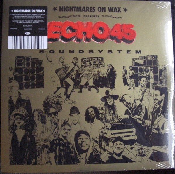 Nightmares On Wax : Echo 45 Soundsystem (2xLP, Album, Ltd, Gol)