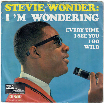 Stevie Wonder : I'm Wondering (7", Single)