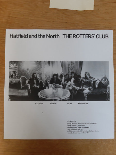 Hatfield And The North : The Rotters' Club (2xLP, Album, RE, 180)