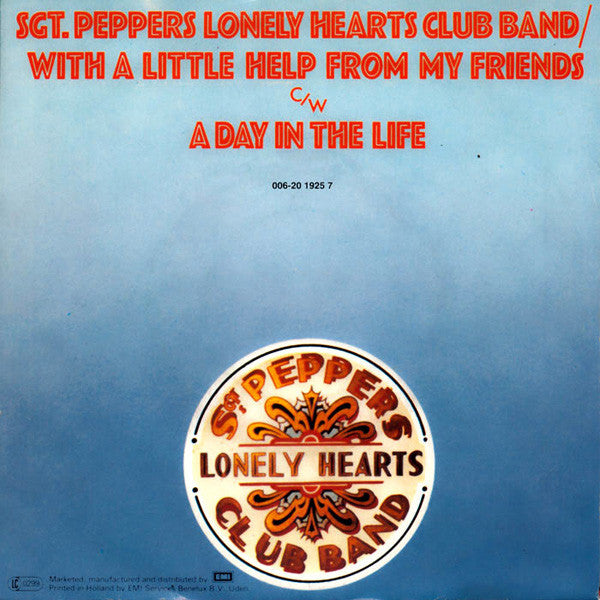 The Beatles : Sgt. Pepper's Lonely Hearts Club Band (7")